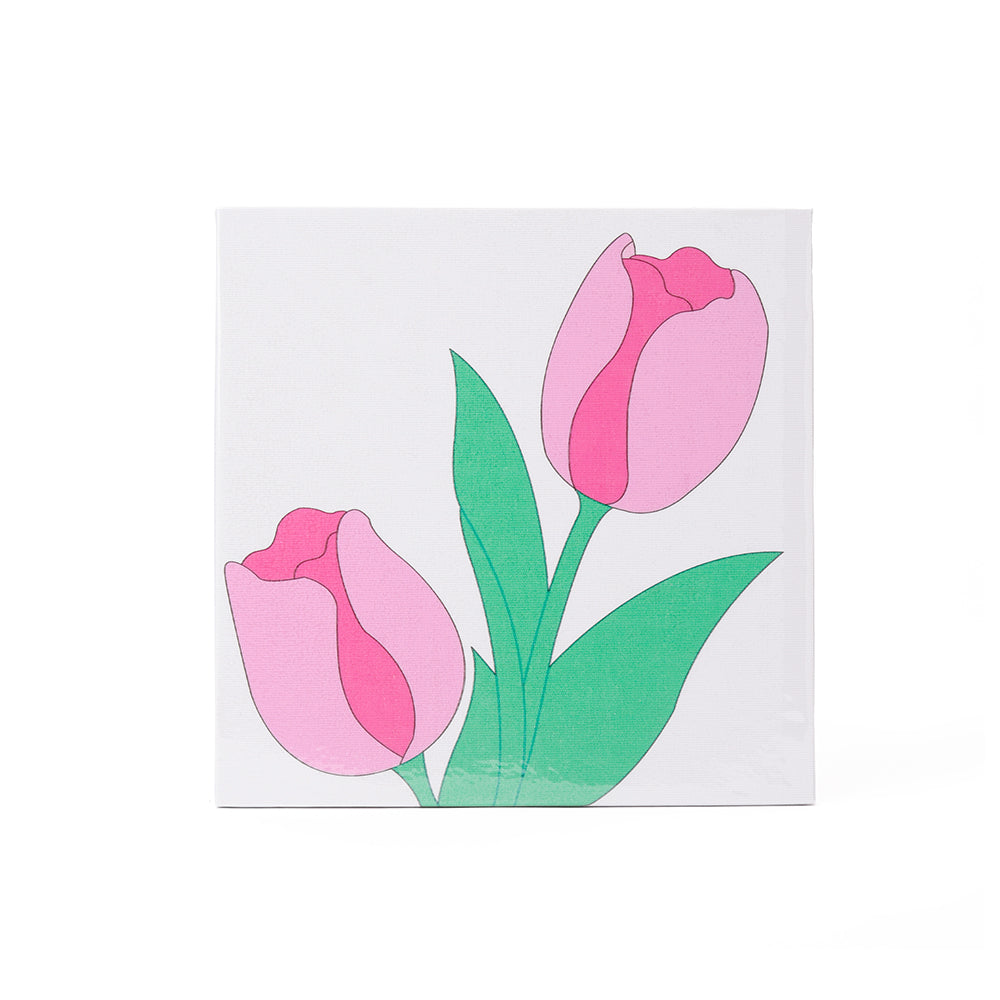 Kid's Adhesive Canvas, Pom Pom, Assorted Shapes