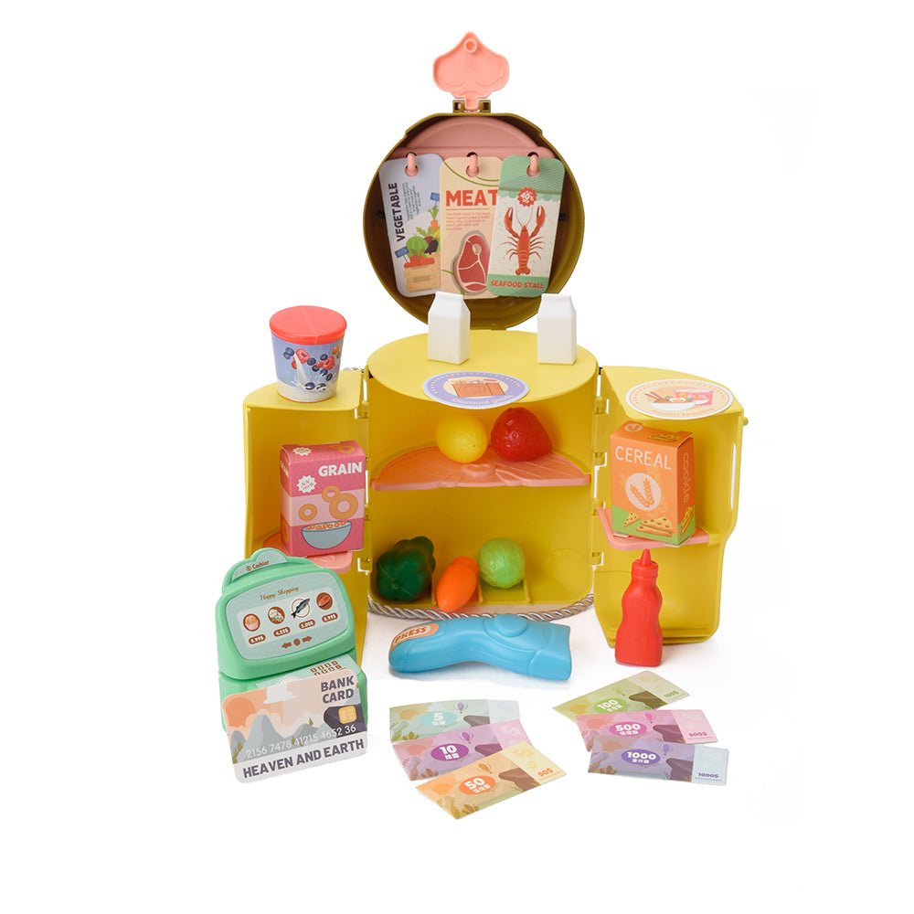 Supermarket Play Set, 33 Pcs.