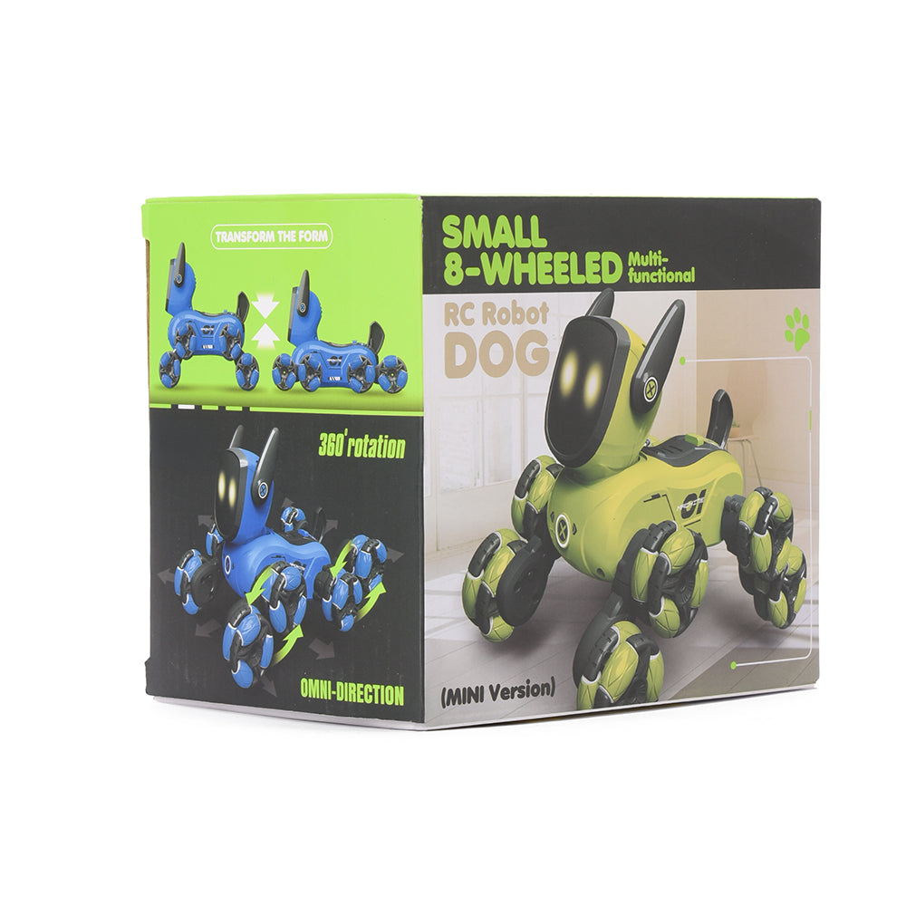 RC Robot Dog, 8 Wheeled, Assorted Colors