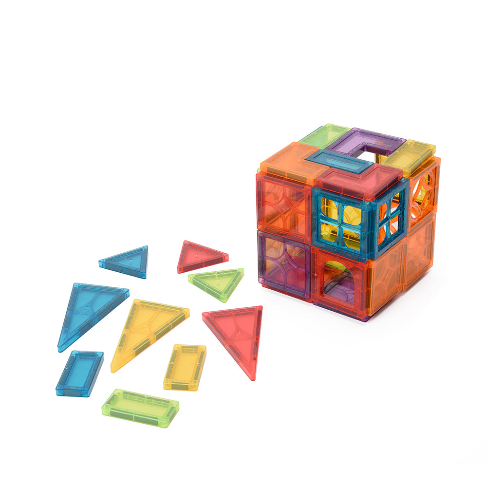 Magnetic Tiles, 34 Pcs.