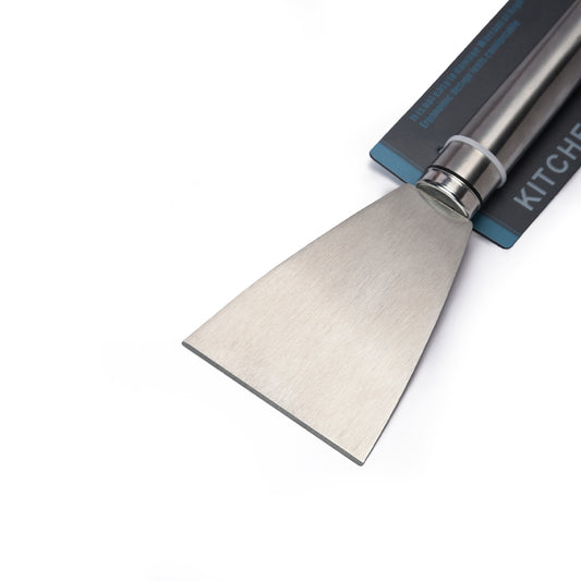 Stainless Steel Kitchen Spatula with Metal Handle