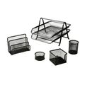 Metal Desk Set, 5 Pcs.