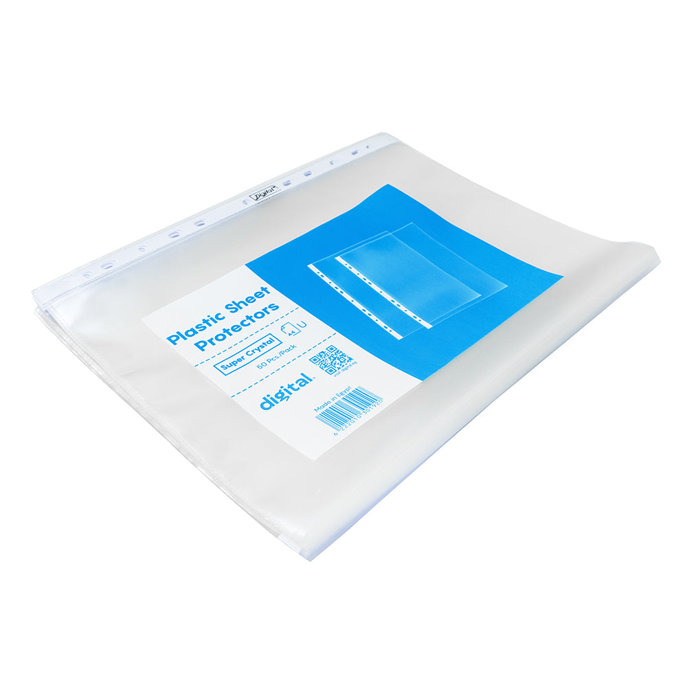 A4 Sheet Protector, U-Shape, 50 Pcs.