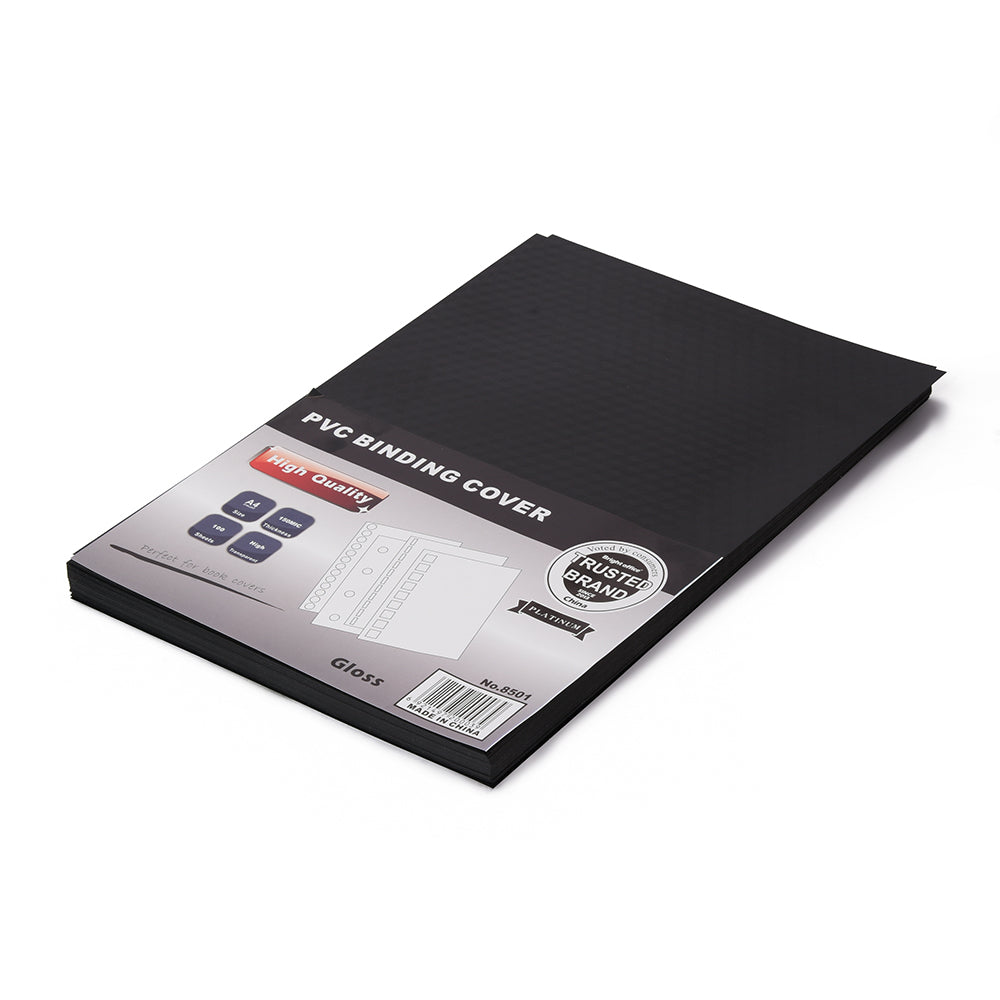 A4 PVC Binding Cover, Black