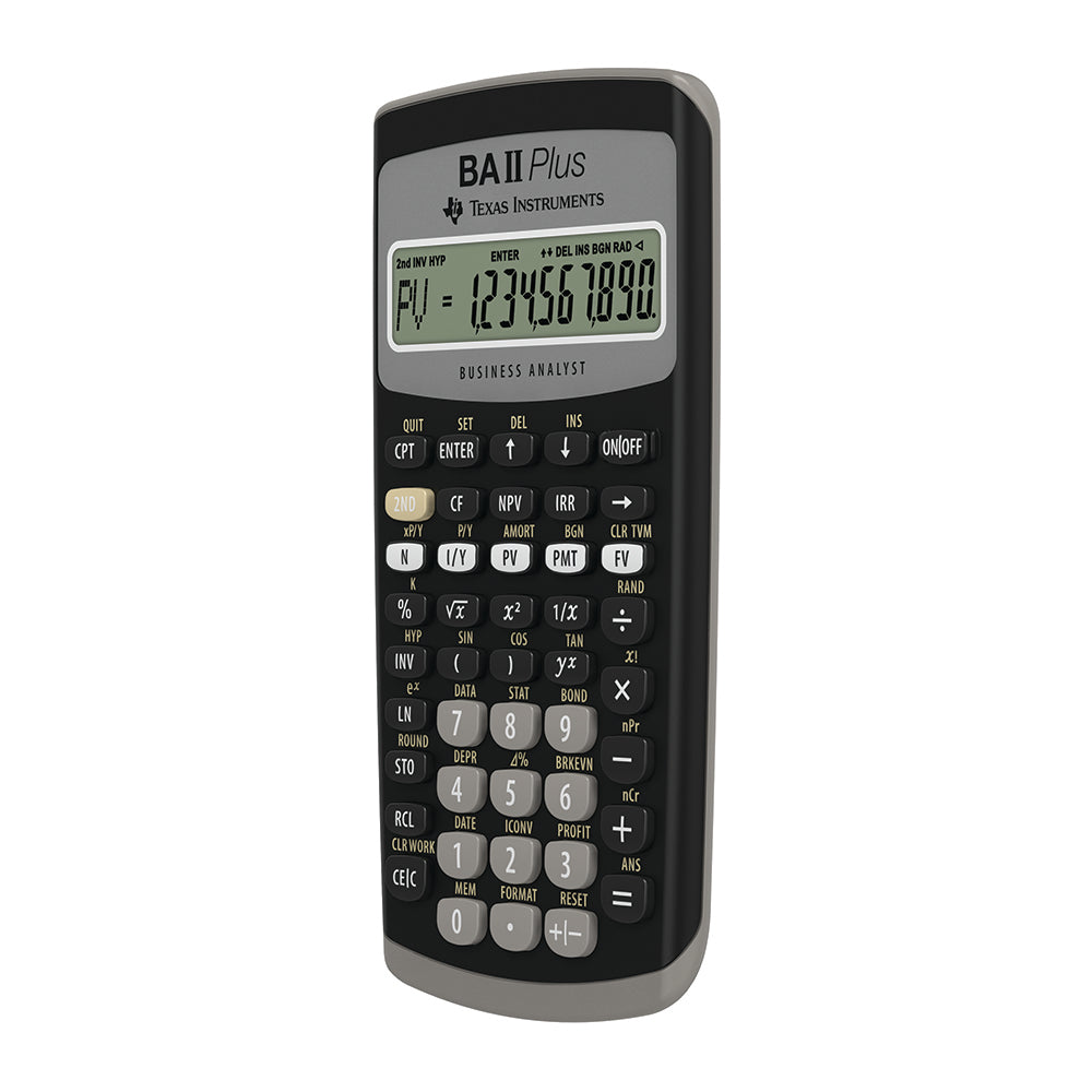TI BA-II Plus Financial Calculator