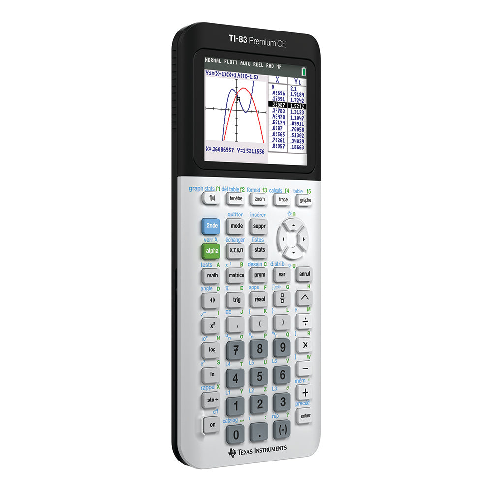 TI-83 Premium CE Color Graphing Calculator (Python Edition)