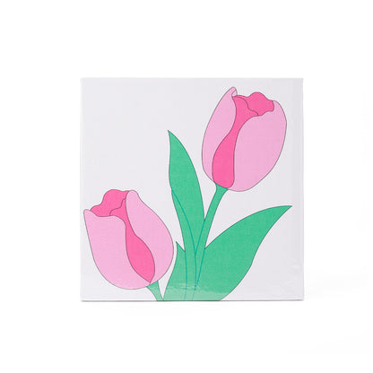 Kid's Adhesive Canvas, Pom Pom, Assorted Shapes