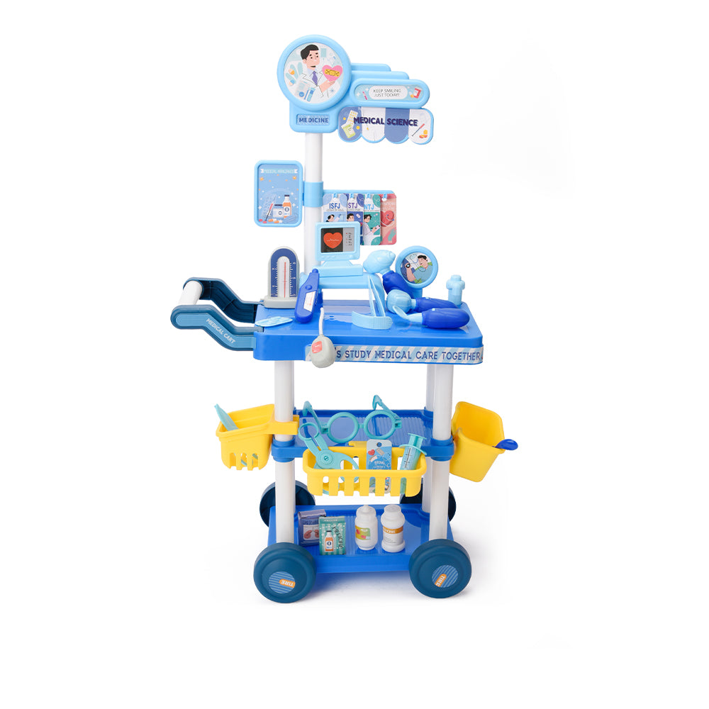 Medical Cart Play Set, 65 Pcs.