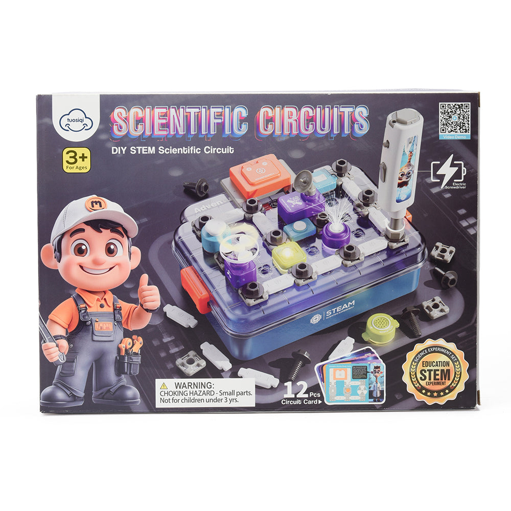 Circuit Toy, 58 Pcs., AC03-12