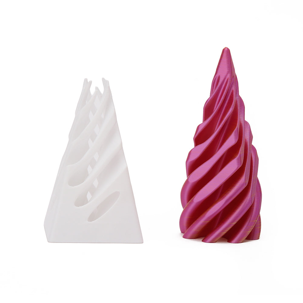 3D Printed Colored Pyramid, AC05-4