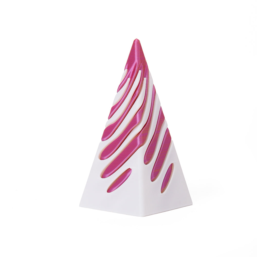 3D Printed Colored Pyramid, AC05-4