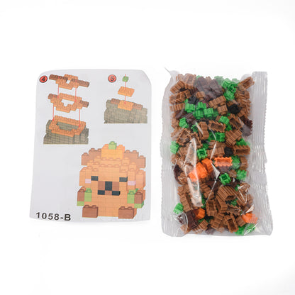 3D Colored Building Block, 480 pcs.