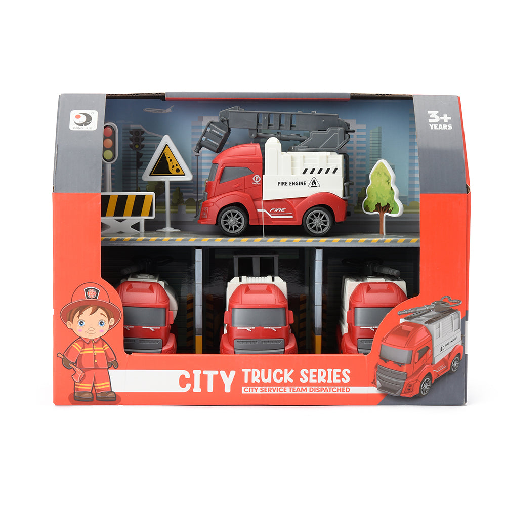 Firefighting Trucks Set