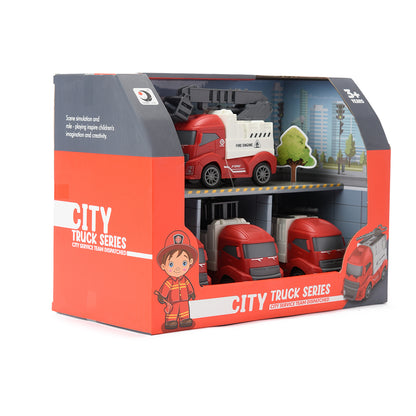 Firefighting Trucks Set