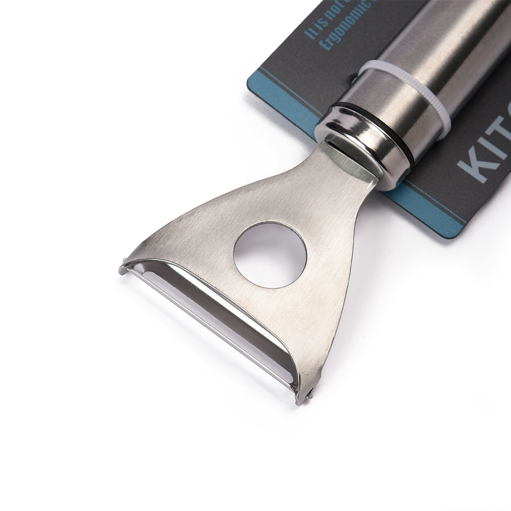 Stainless Steel Peeler with Metal Handle
