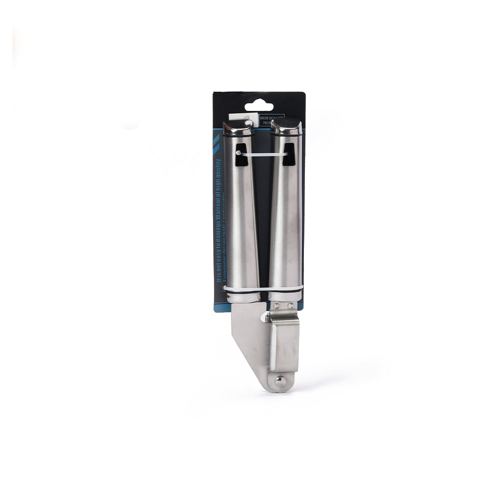 Stainless Steel Garlic Press with Metal Handle
