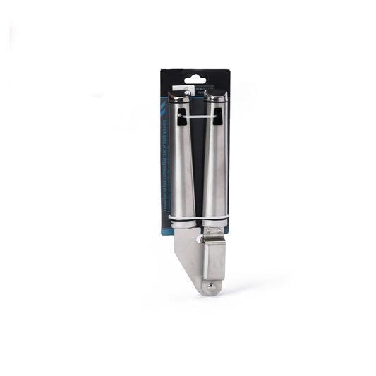 Stainless Steel Garlic Press with Metal Handle