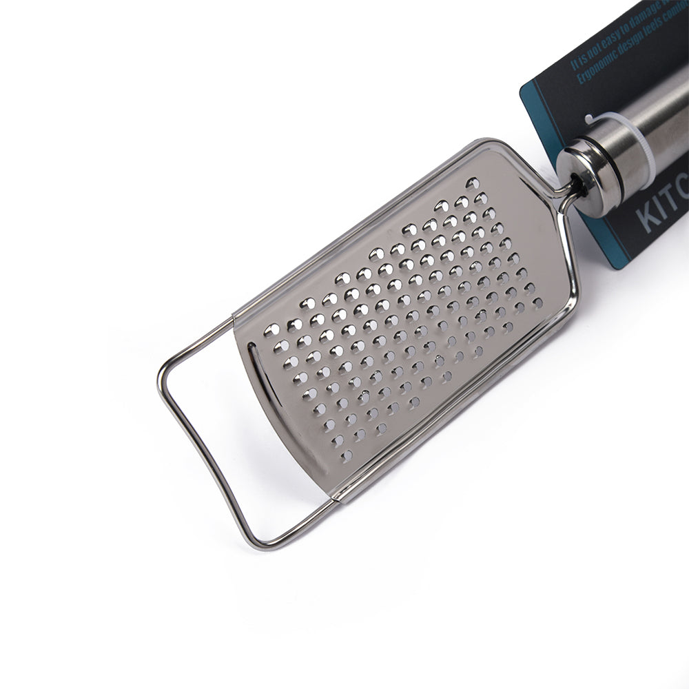 Stainless Steel Grater with Metal Handle