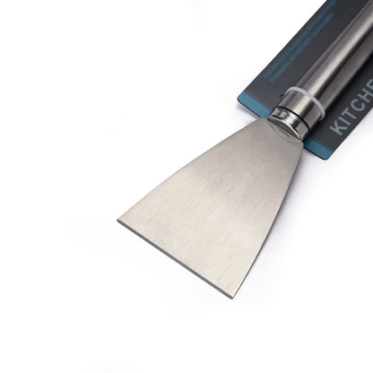 Stainless Steel Kitchen Spatula with Metal Handle