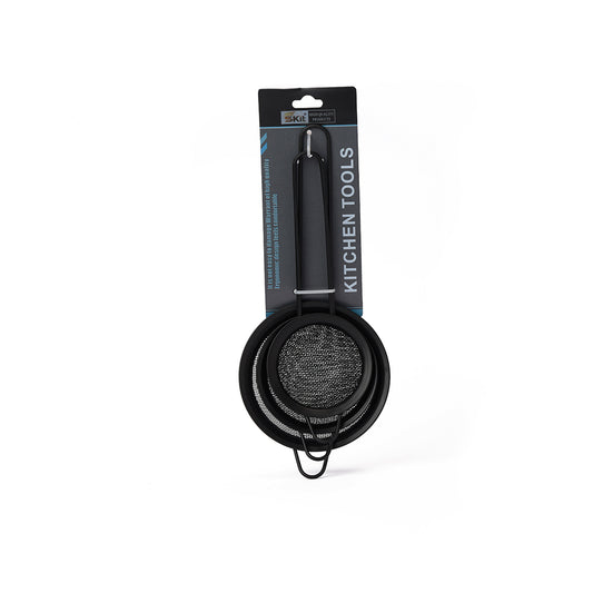 Stainless Steel Round Strainer Set, 3 Pcs.