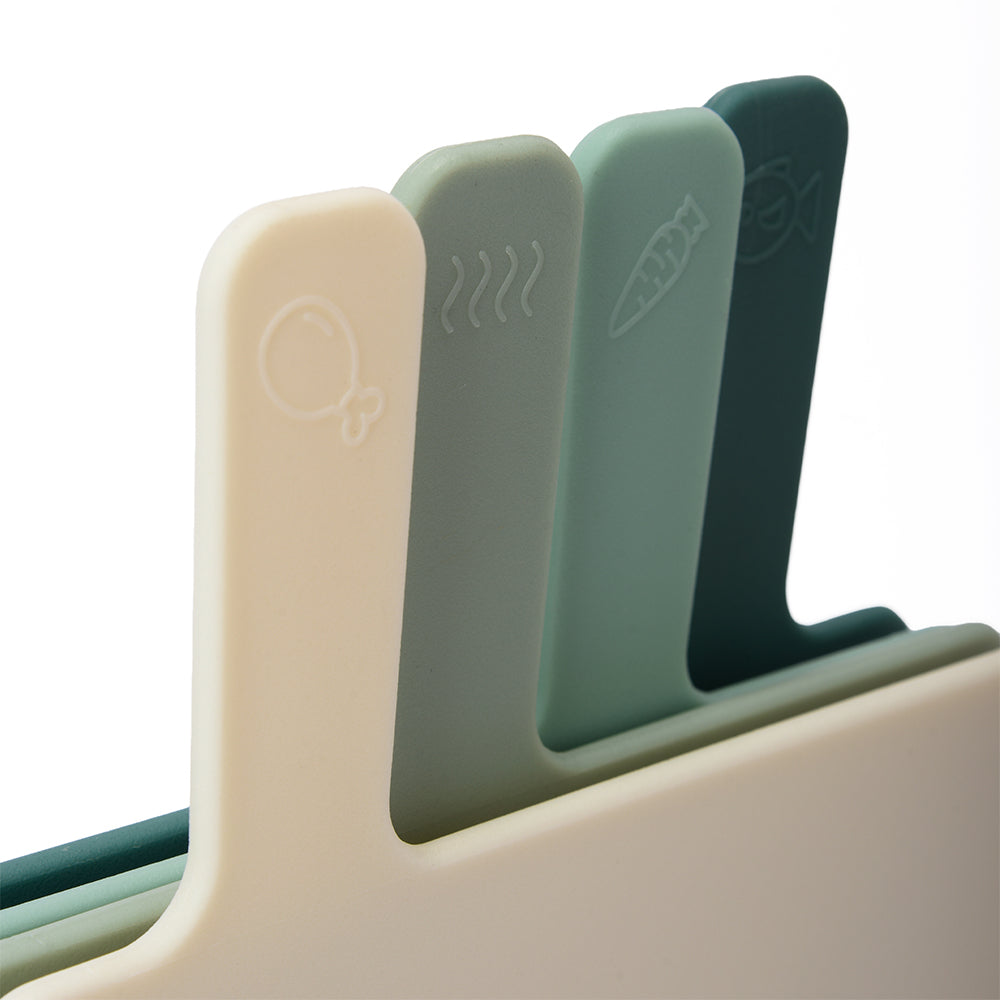 Colored Cutting Board Set, 4 Pcs., 20x23 cm.