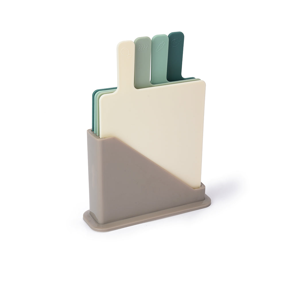 Colored Cutting Board Set, 4 Pcs., 20x23 cm.