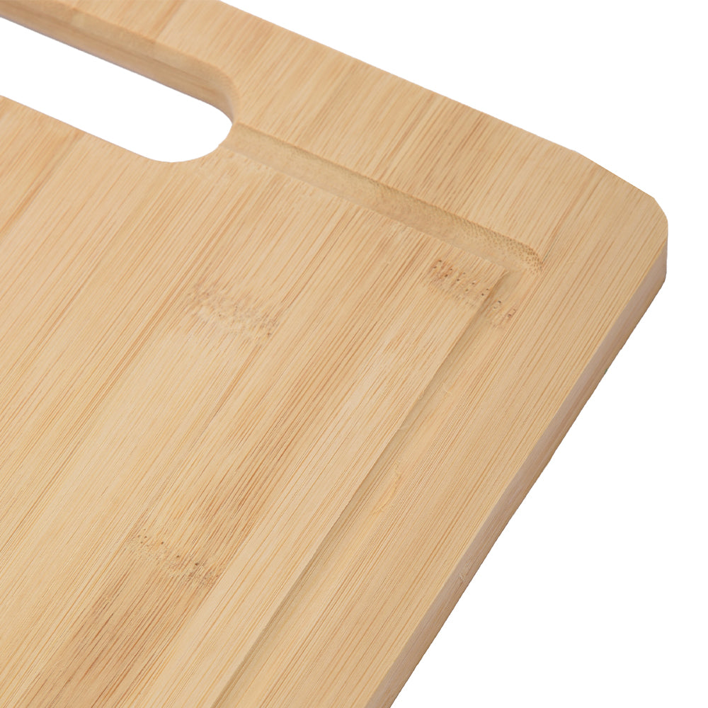 Bamboo Cutting Board with Grooves
