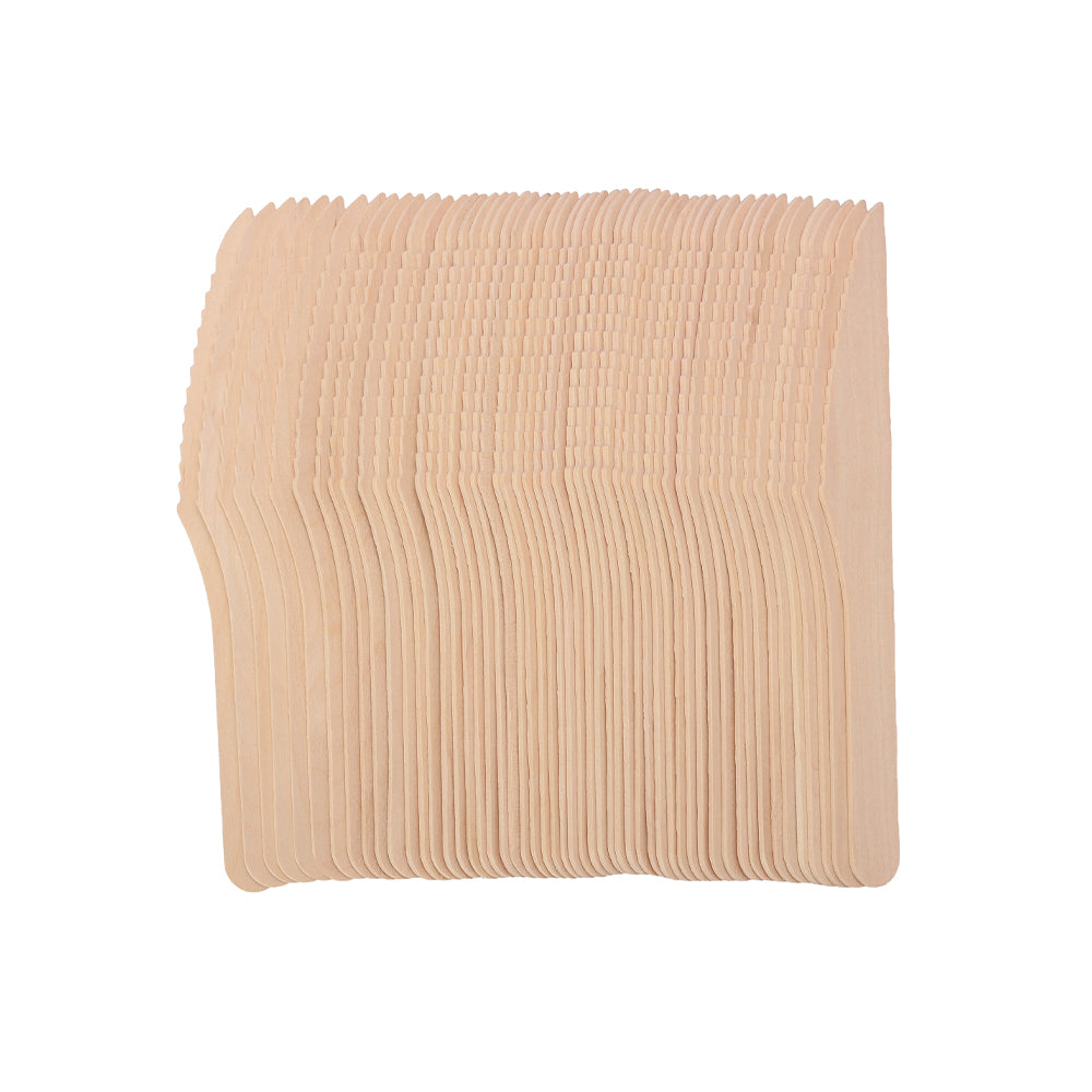 Wooden Knives, 50 Pack